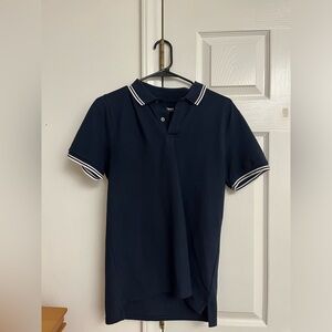 Old Navy Polo Size Small Color Navy with White Accents